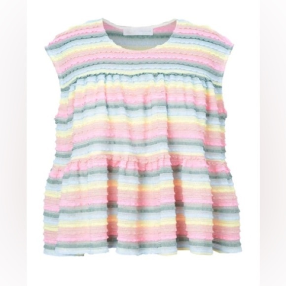 CLC COREY LYNN CALTER | Alina top- striped | M - Picture 1 of 11